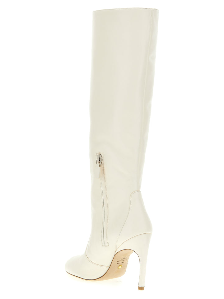 Stuart Weitzman Lux Curl Boots Stivali e Stivaletti - Bianco | 27087488df997ba5d4dda2fc8335ee2fbf769cf9