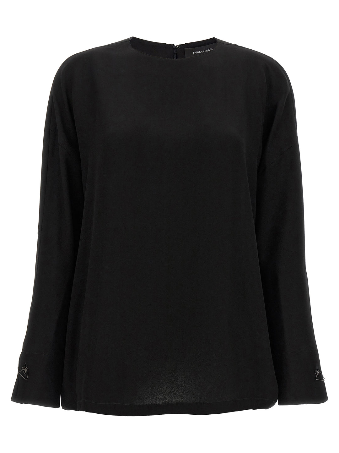 Fabiana Filippi Cufflinks Detail Blouse Camicie - Nero | feffd32afe7789c47136770d14c9e2f818bc2719
