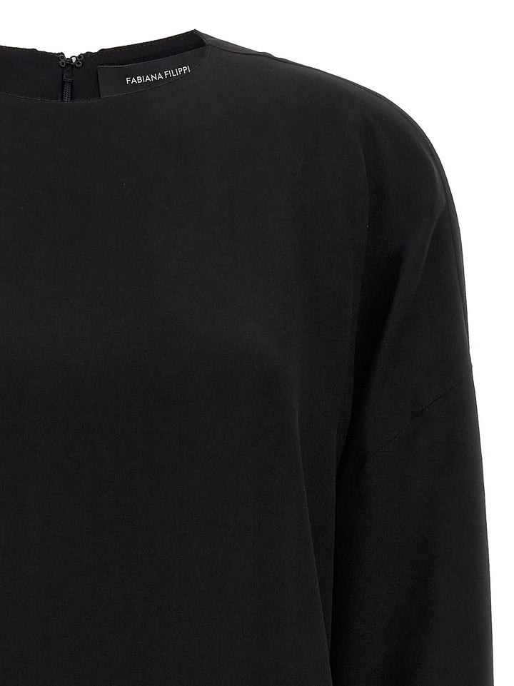Fabiana Filippi Cufflinks Detail Blouse Camicie - Nero | c5a4b4e67833e6d1265c9aba4000d4356988b9cd
