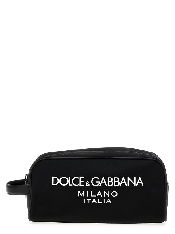 Clutch con Logo Beauty Negro