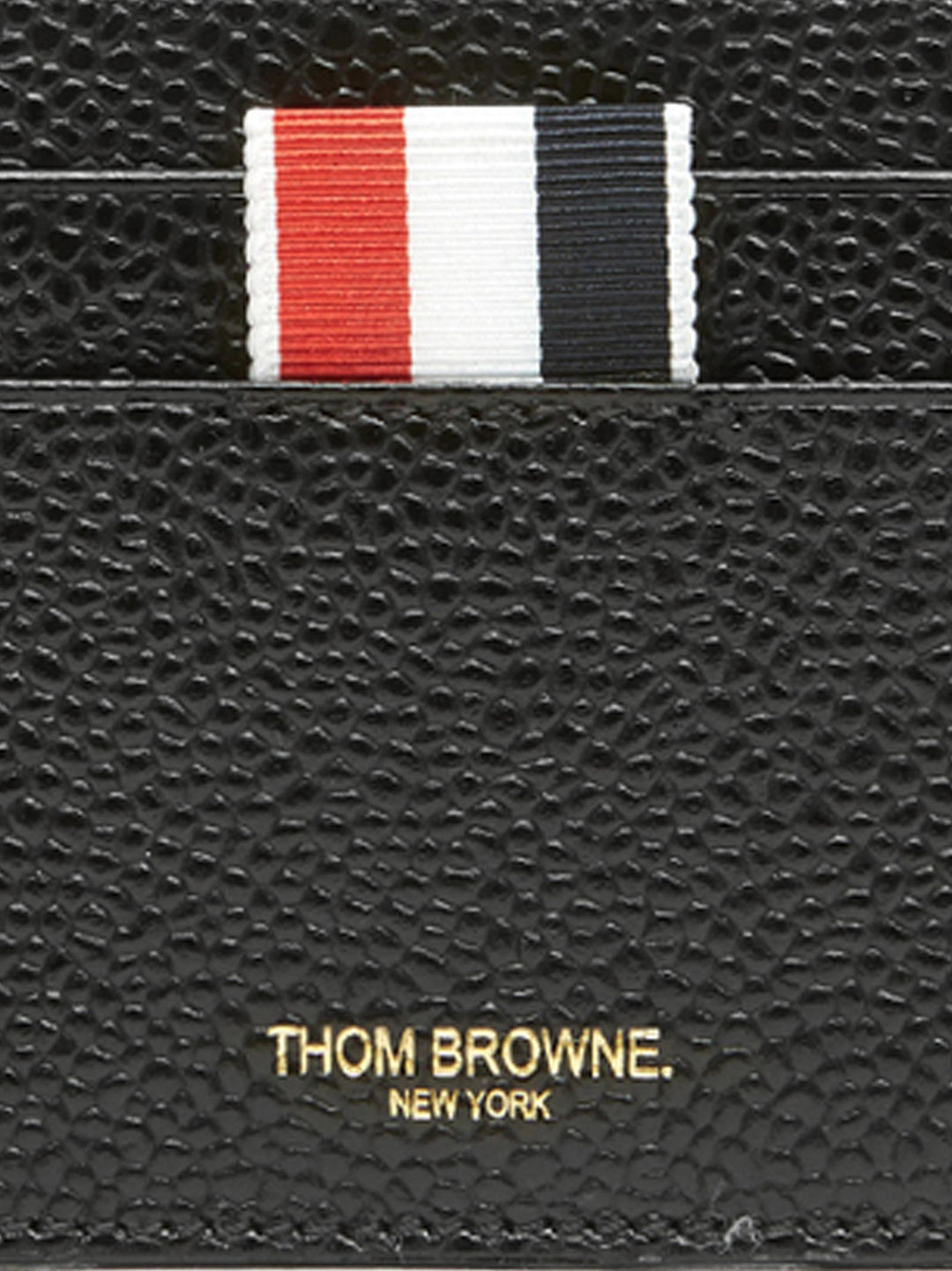 Thom Browne Single Portafogli - Nero | d62e91b361a6f87cdbeac0a7a3a8d8f59088ba45