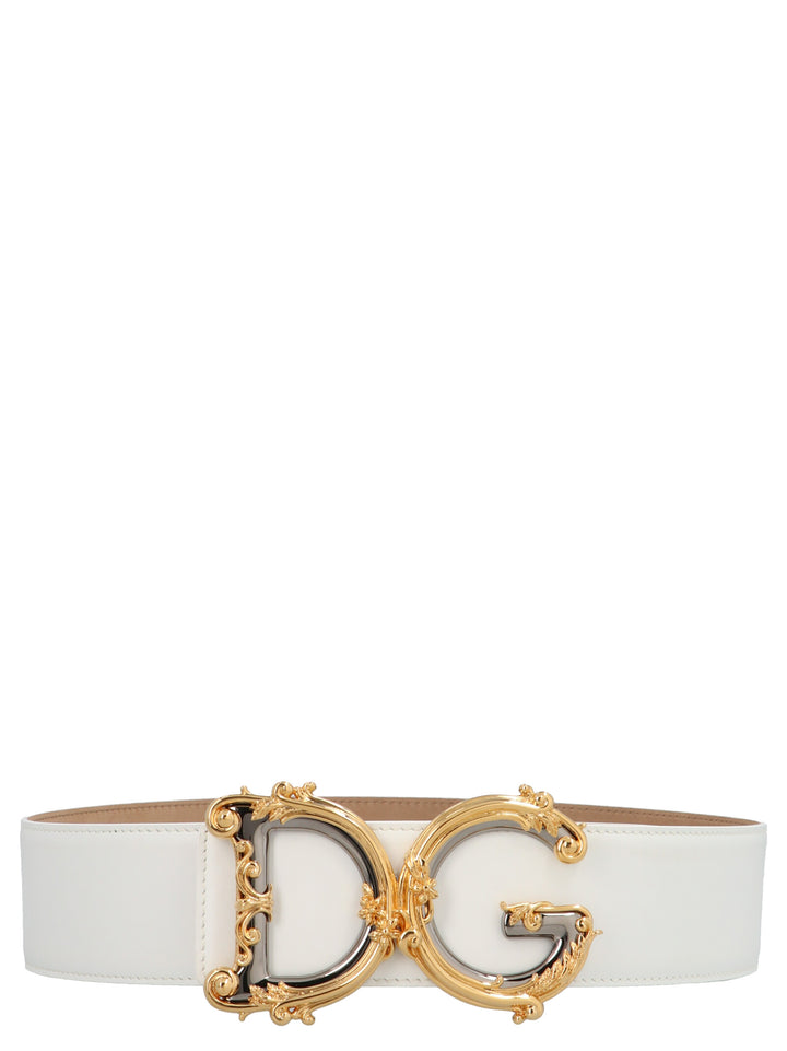 Dolce & Gabbana Dg Barocco Cinture - Bianco | 5a95faf9ede66955e0beab60ce3f34776f1c1ab9