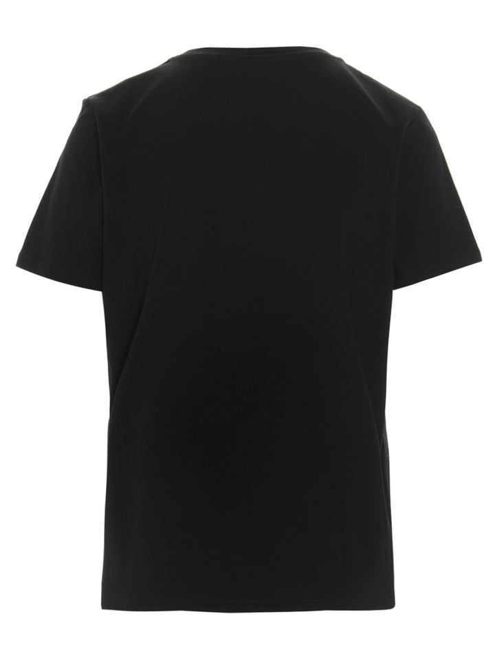Balmain Logo Print T shirt - Bianco/Nero | acd64f7a275a0b960e9a831a88c8575dba6a8d22