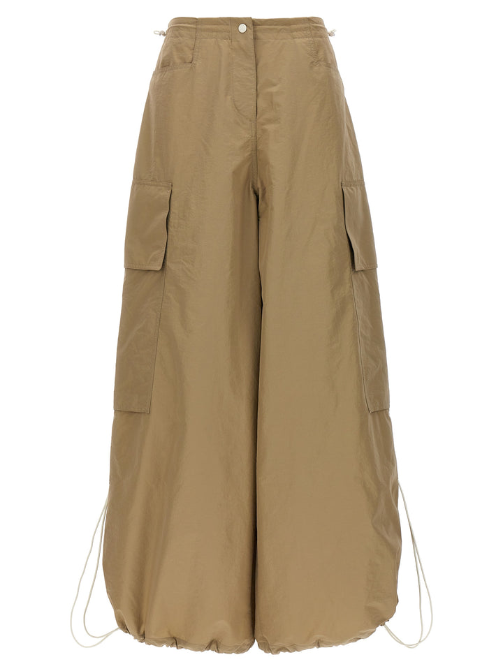 Palm Angels Parachute Pantaloni - Beige | bbc8eb04c40af93d57229061665e918e0d483036