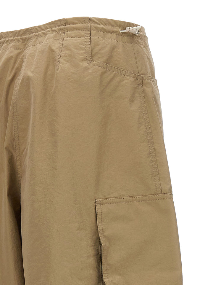 Palm Angels Parachute Pantaloni - Beige | eaed4336107fa1d62c564cbbed4bd2175dd05eee