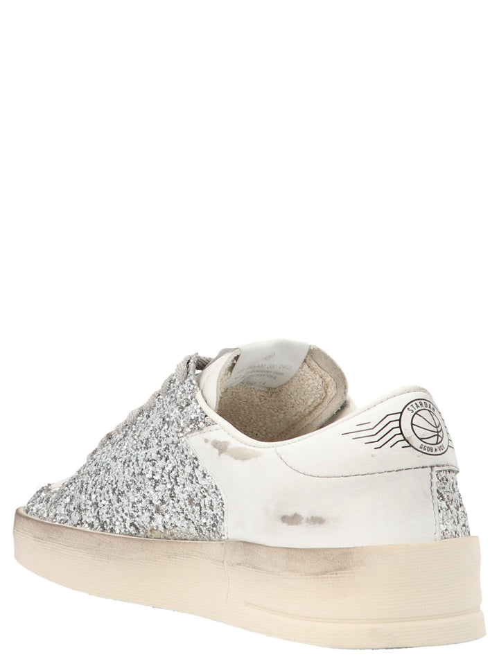 Golden Goose Stardan Sneakers - Silver | b7a60c8efaecc68d5387f3bef4e61bf13081d615