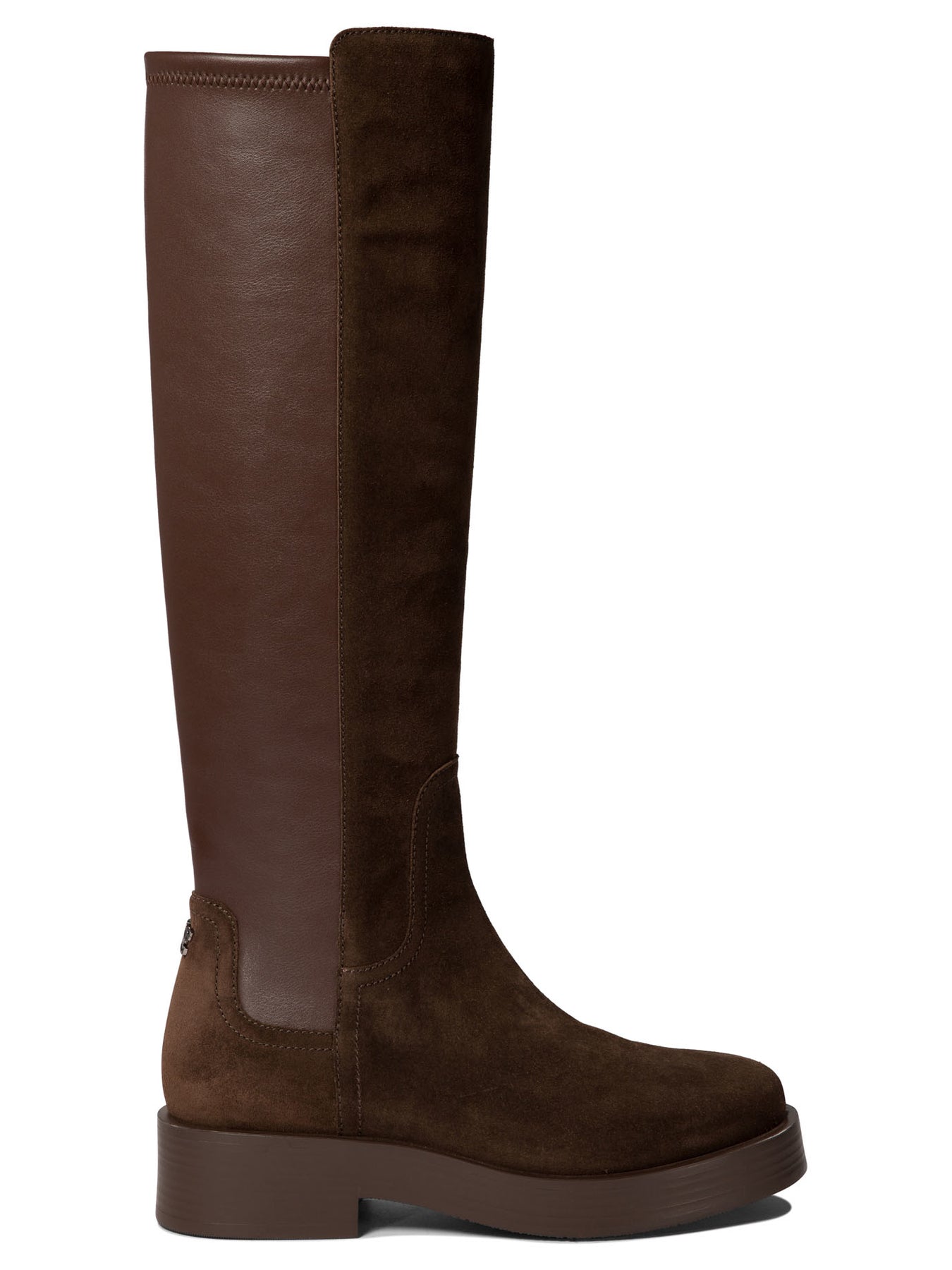 Casadei Boots With Suede Inserts Stivali Stivaletti Marrone Wanan Luxury
