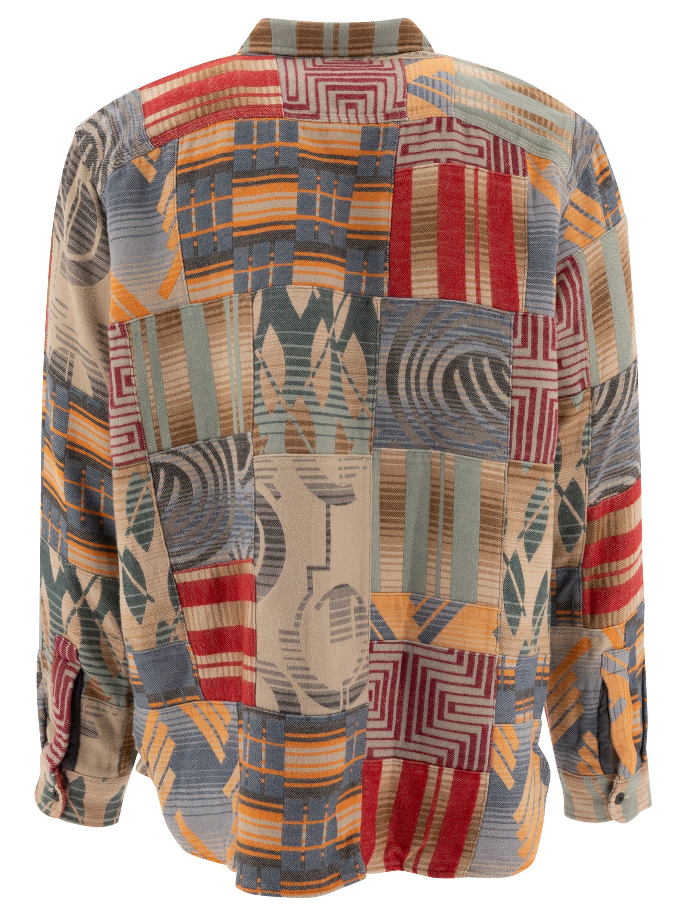 Rrl patchwork shirt cheap