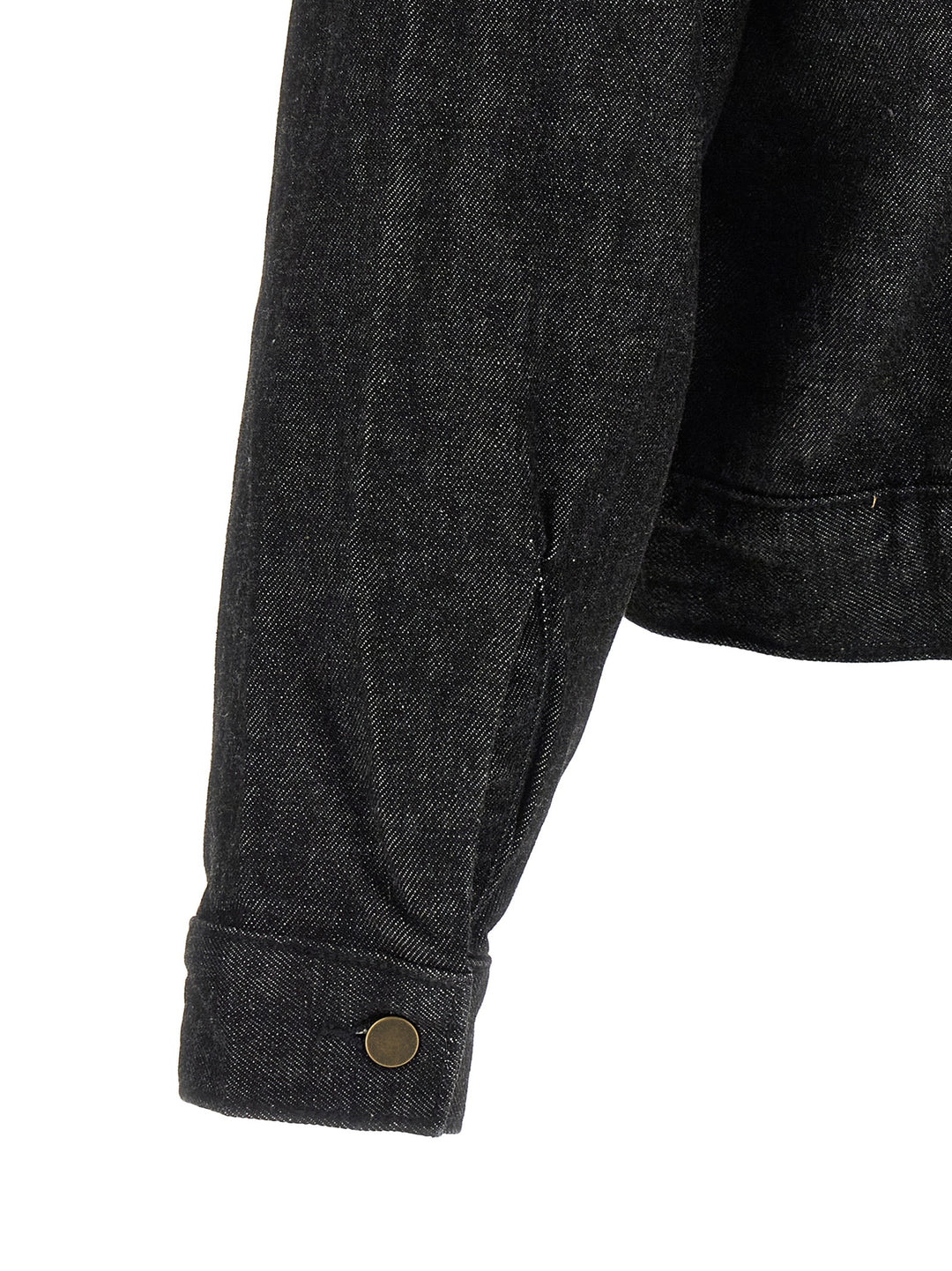 Fear Of God Essential Denim Work Puffer Jackets - Nero | a6596c8aac24304f7289d66f0e24a4e3c8957b29