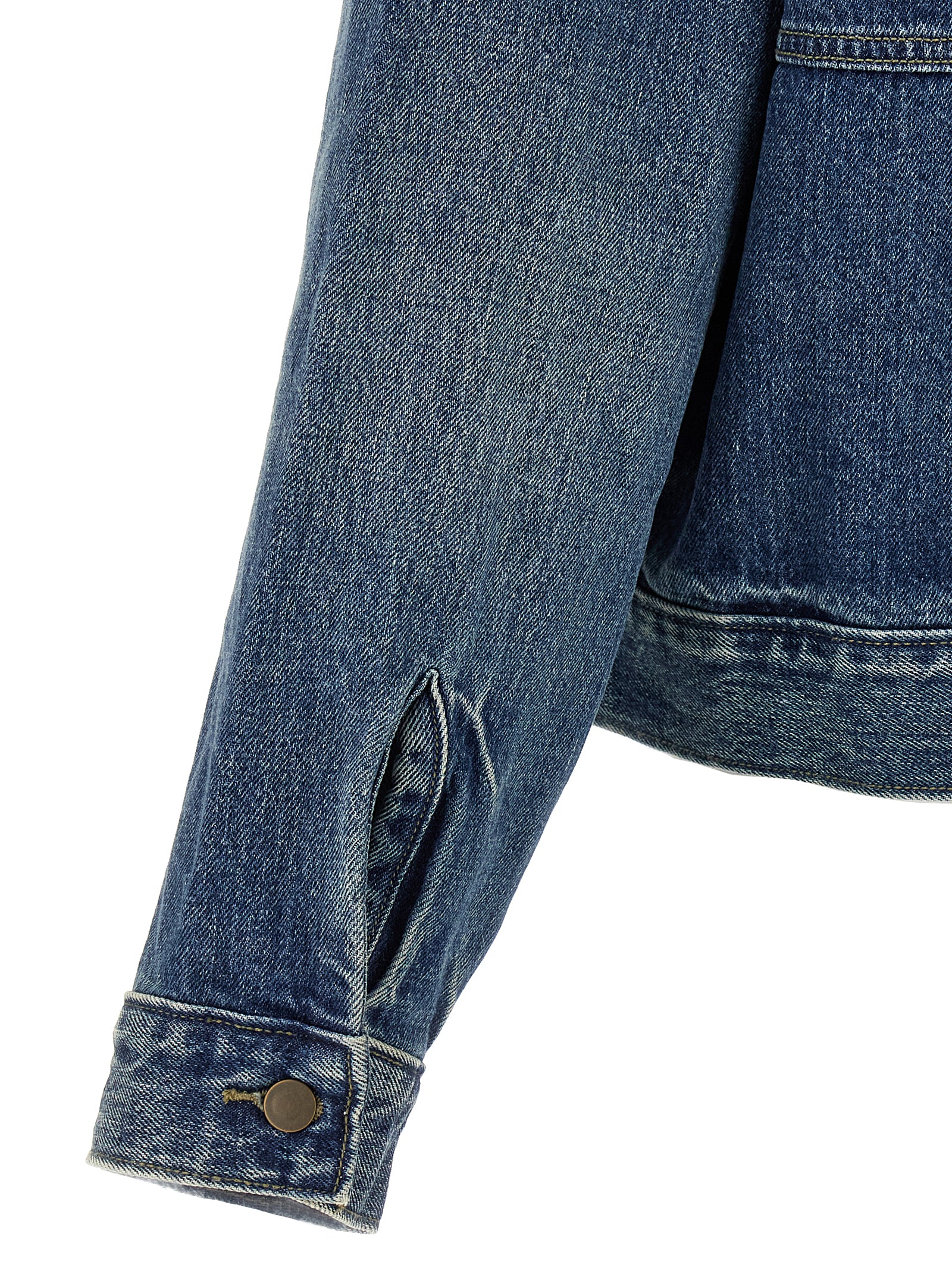 Fear Of God Essential Denim Trucker Puffer Jackets - Blu | 9f059b874811c441df5ae0bfd57db3a977d1ac62