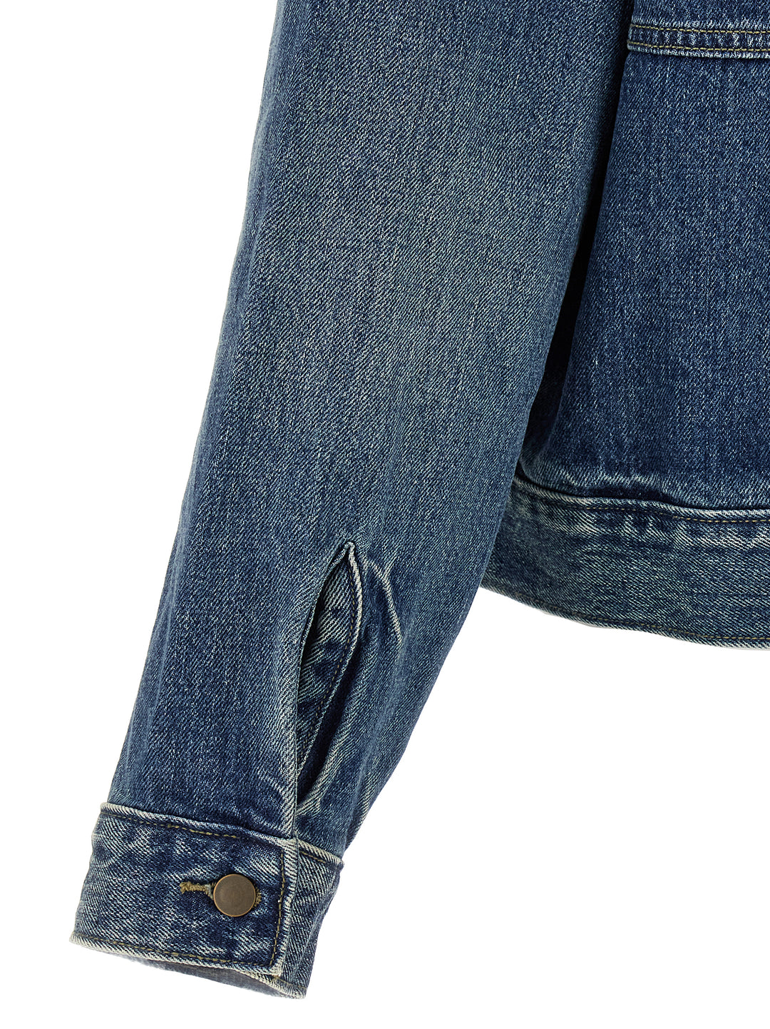 Fear Of God Essential Denim Trucker Puffer Jackets - Blu | 9f059b874811c441df5ae0bfd57db3a977d1ac62