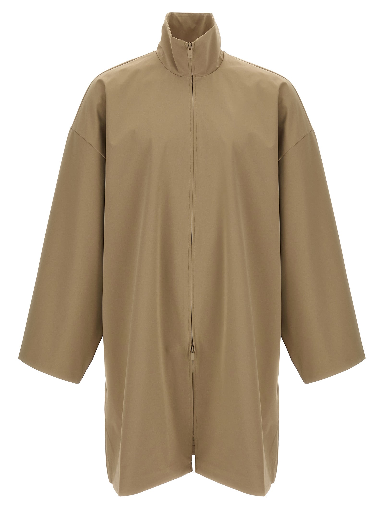 Fear Of God Essential Sporty Puffer Jackets - Beige | 8524125510e097250afc1d7e5c777191144b6d7c