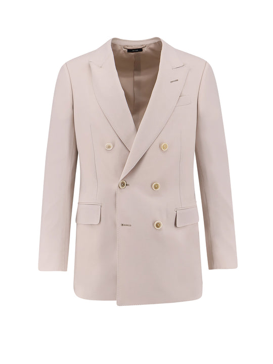 Wool, Cashmere And Silk Blazer