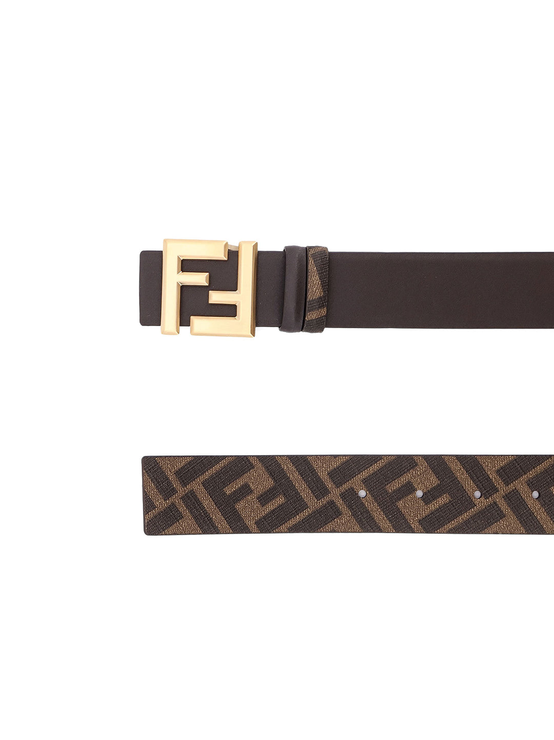 Fendi Belts - EBANO+TB MORO+O SAT | 37584d3d592dcfeaae7d604763cfddc518bc687b