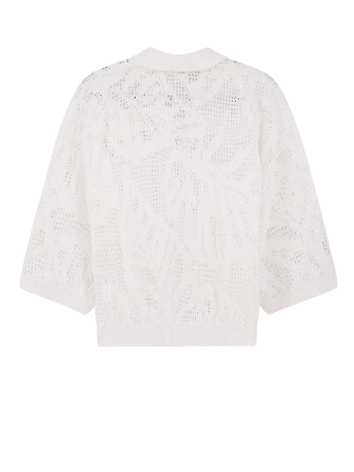 Brunello Cucinelli Sweaters - WHITE | 00f8e4a101170cec91ab5c28c0eee176ba4b4ce2