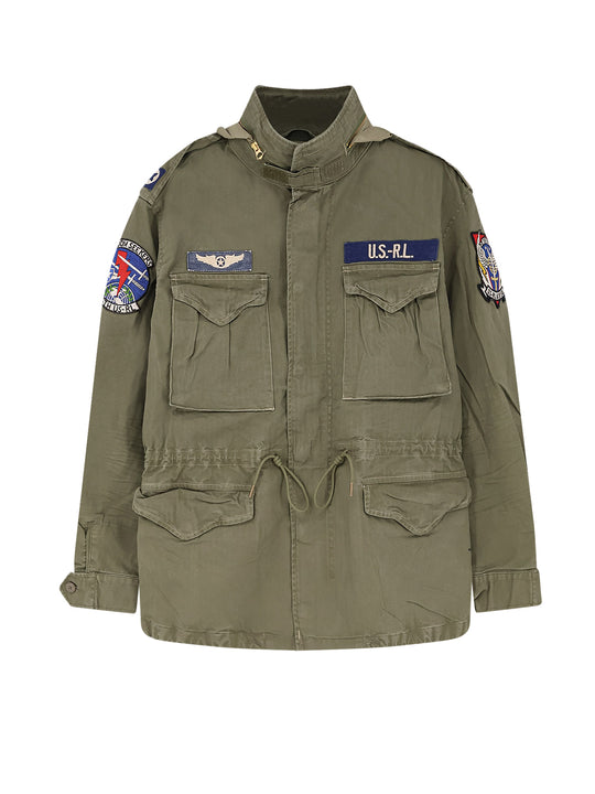 Jackets Olive Mountain W Patches