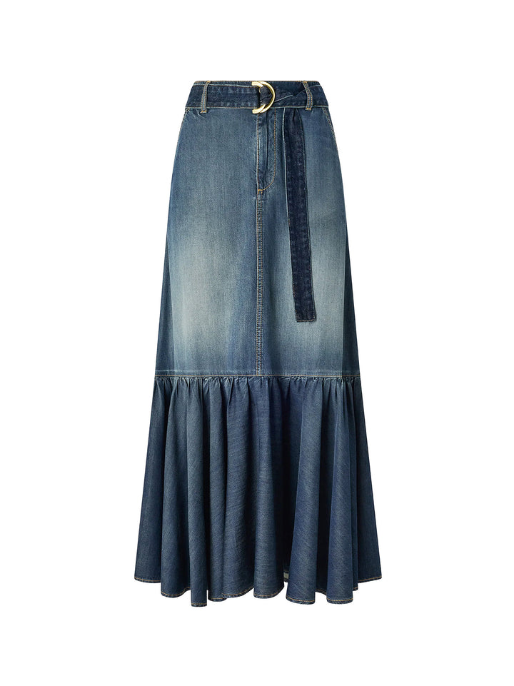 Pinko Skirts - Blu e Verdi | e0184b9f53f1d238e08d2d334d83bfabeb411c61