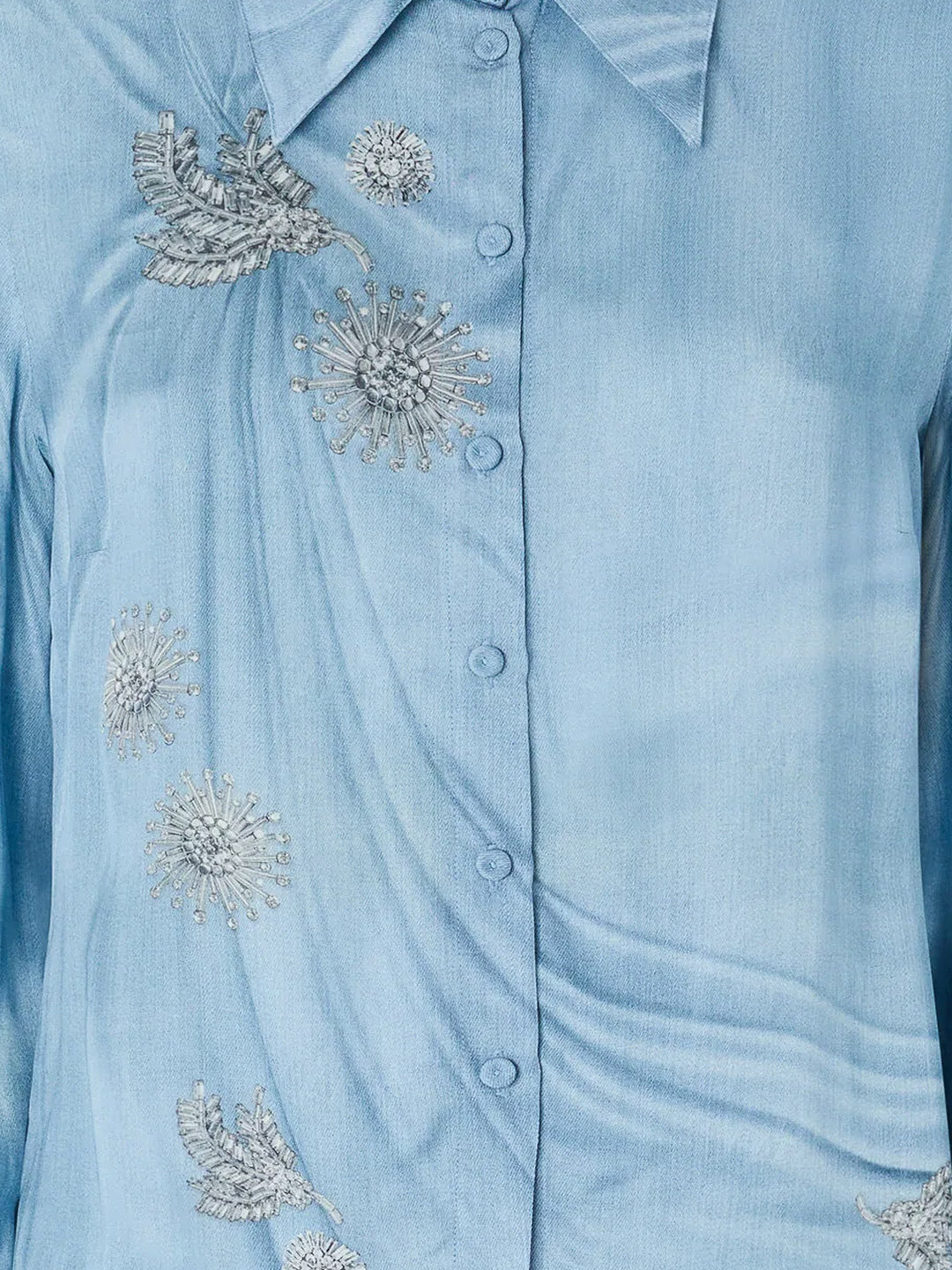 Pinko Shirts - Blu e verdi | 57aae14d3f8833a8526eaf061bf08fb0f20c56ad