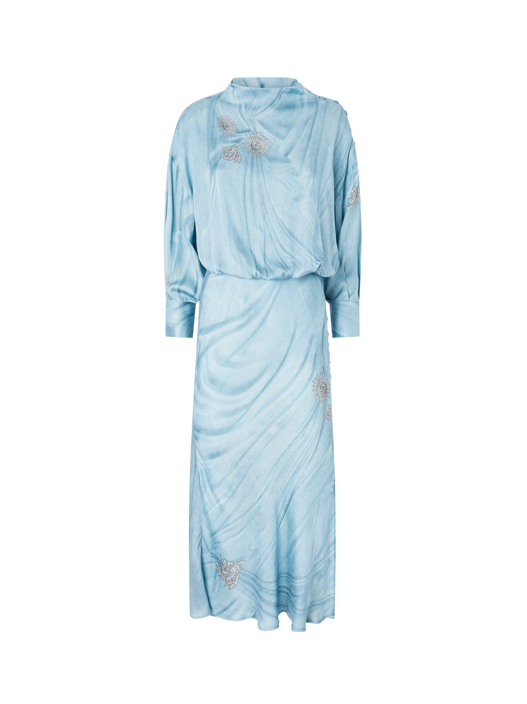 Pinko Dresses - Blu e verdi | 4621ba31910dcf512df08e38ee209549cf01eddc