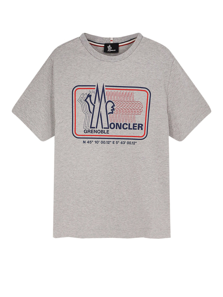 Moncler Grenoble T-shirts and Polos - Gray and metallic | 6b61f6b0ed2e326874fe2ab1bcb48a7b882ba1c2
