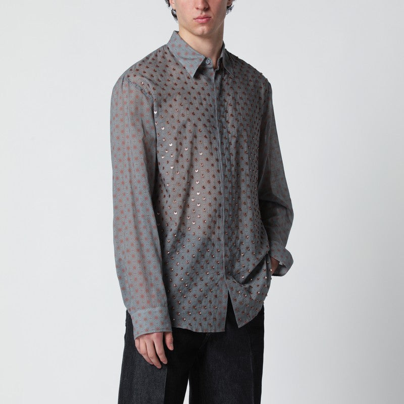Dries Van Noten Shirts & Tops - Grey | 2c063948ee32726a50524d5b907ee0c5c96a2c97