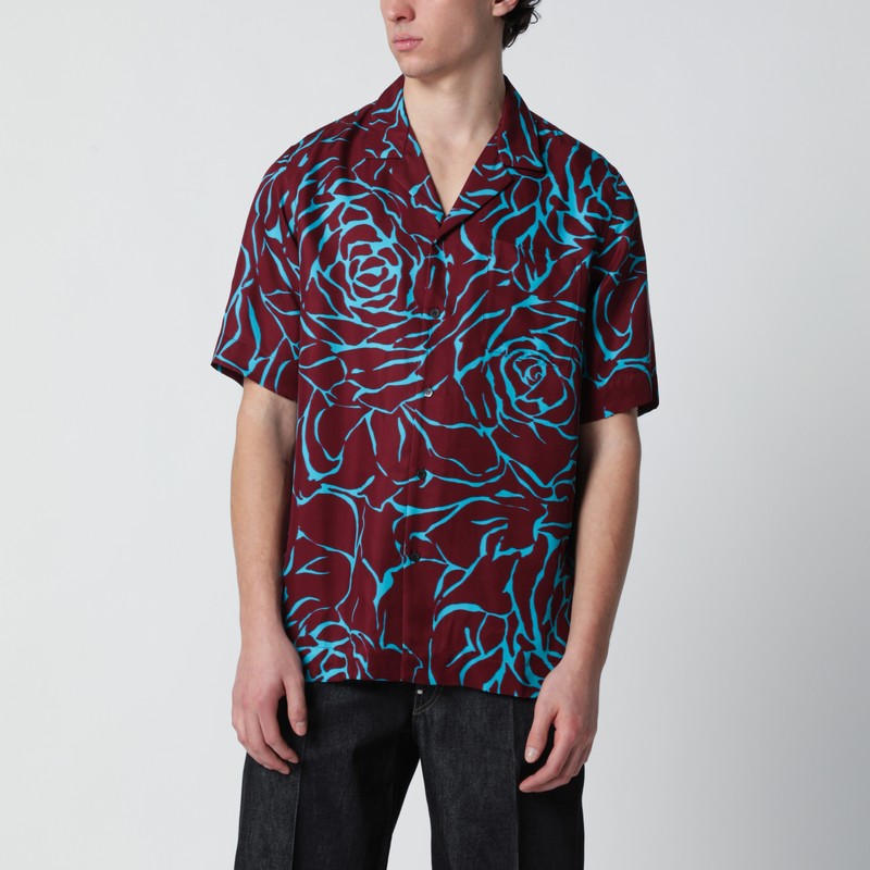 Dries Van Noten Shirts & Tops - Burgundy | 9090bc7e37513bb3481d61c856207c2983e8ad09