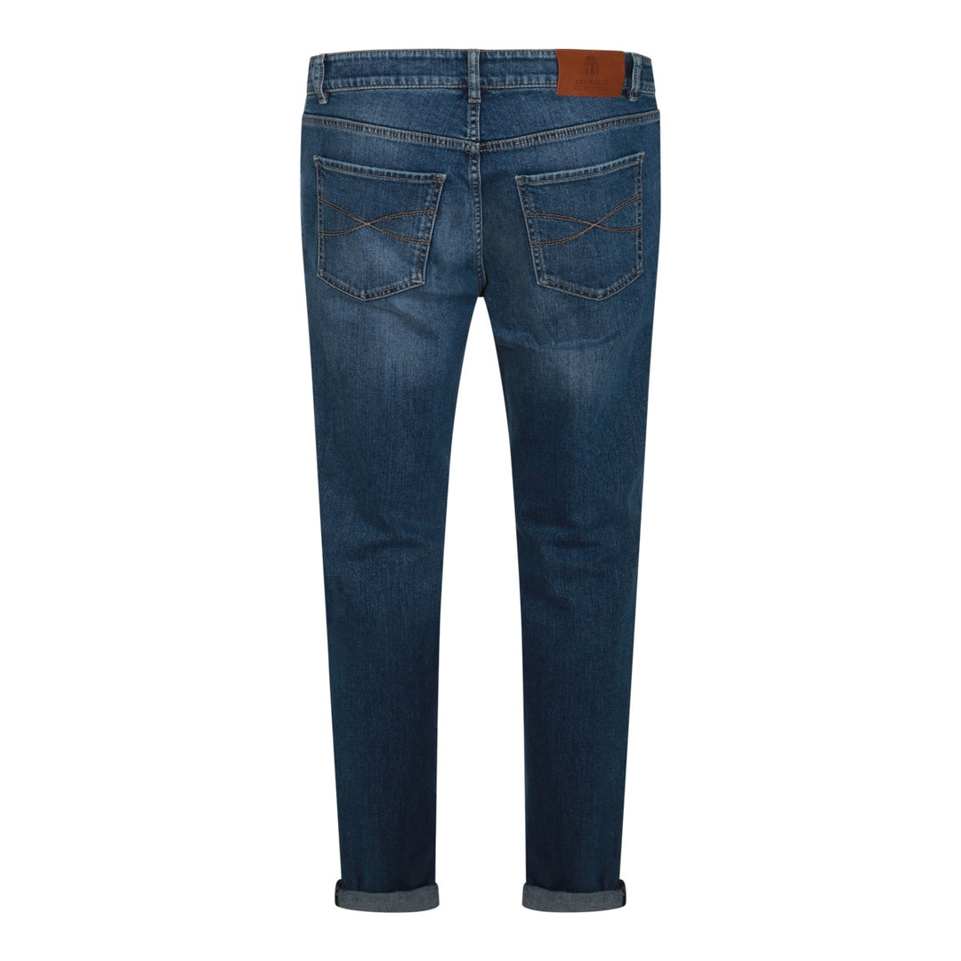 Brunello Cucinelli Jeans - MID BLUE | 2da2d6dad7fda271a43dd91dca12d55ffbf89455