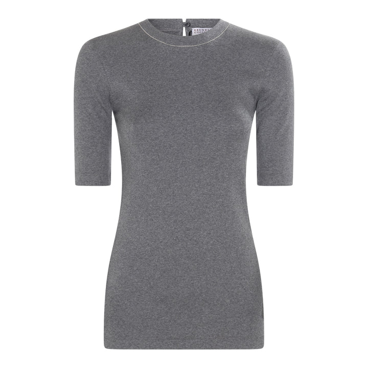Brunello Cucinelli T-shirts and Polos - PIOMBO | cd4e76c19bc05bebe9fff5ff95c2dddb5051d477