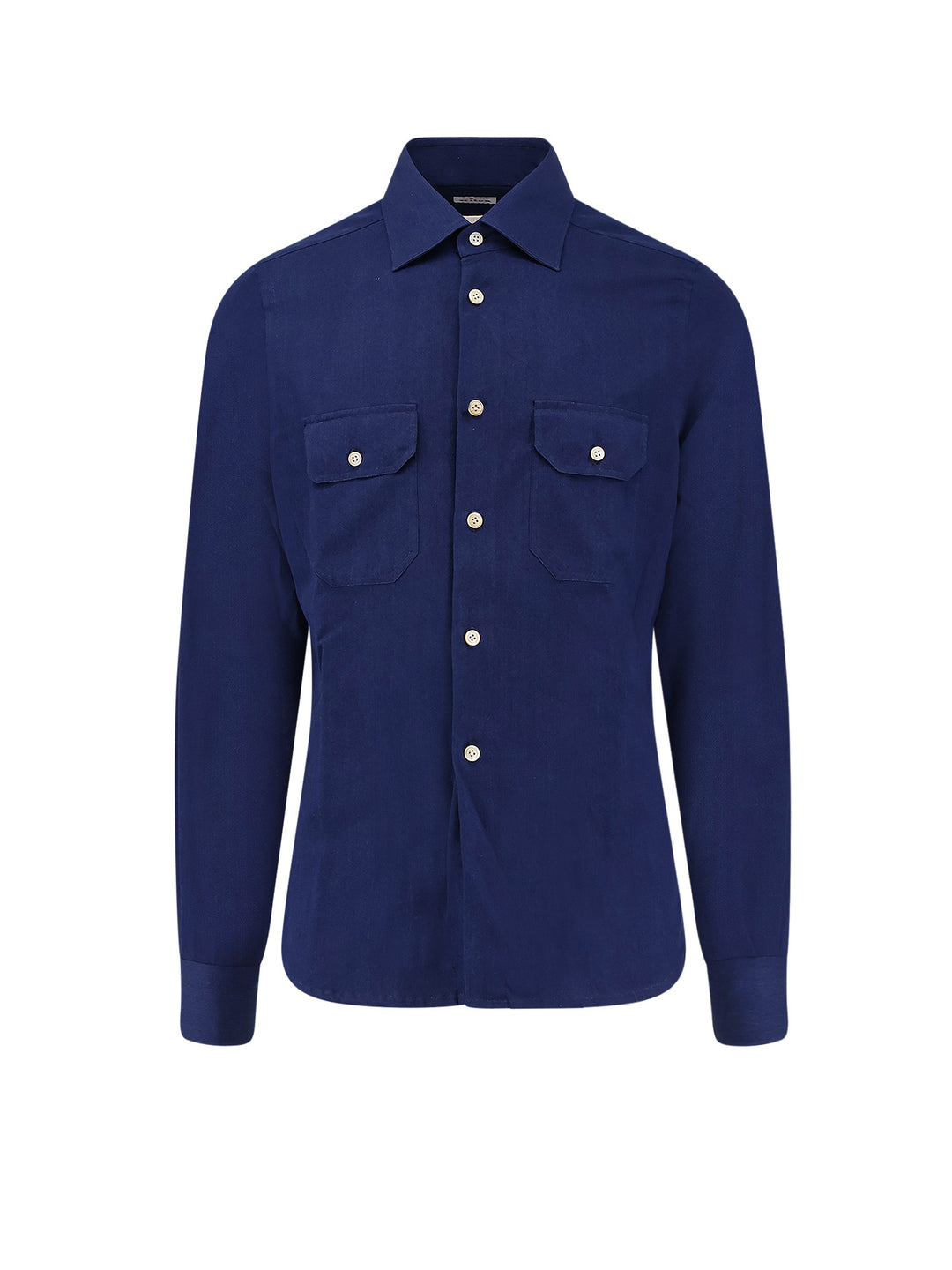 Kiton Ciro Paone Shirts - Blue and green | 3793240c6acbb634c96a52fb70ab1aedcb70cc80