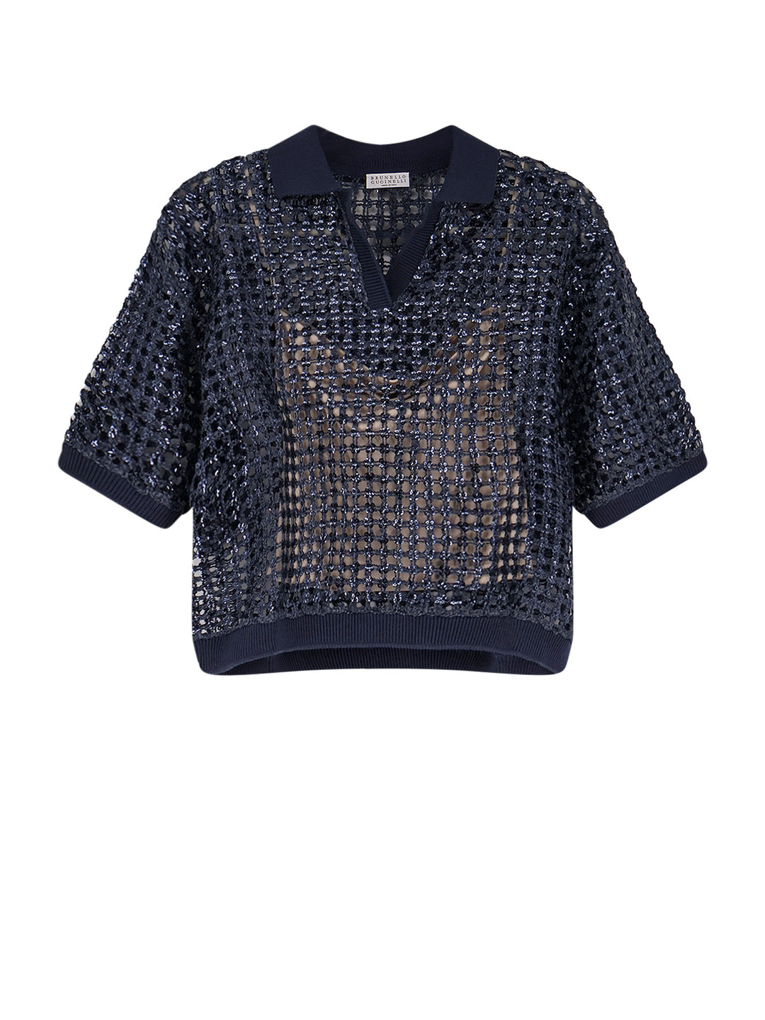 Brunello Cucinelli Sweaters - COOL BLUE | 242fb6a08a69b2f2d26b073ab76196a5d2221143