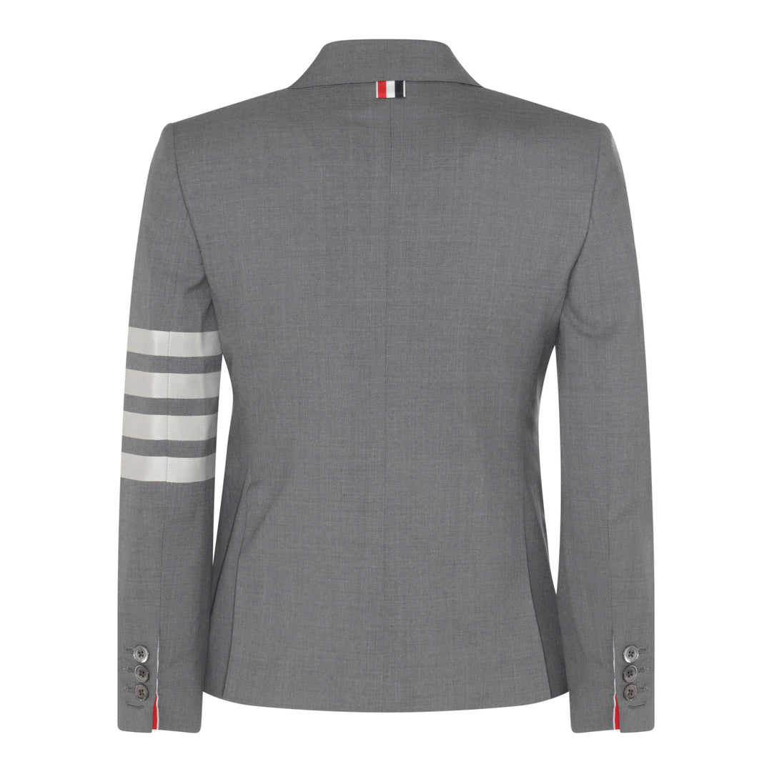 Thom Browne Jackets - MED GREY | 5b897117bf4f9448b3f1912dbd5c2a2687eda46a
