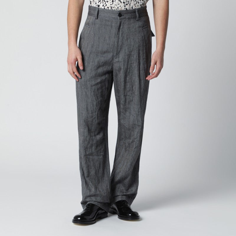 Dries Van Noten Pantaloni - Nero | 4697f3433b9974561dfe764a6b794670988083e8