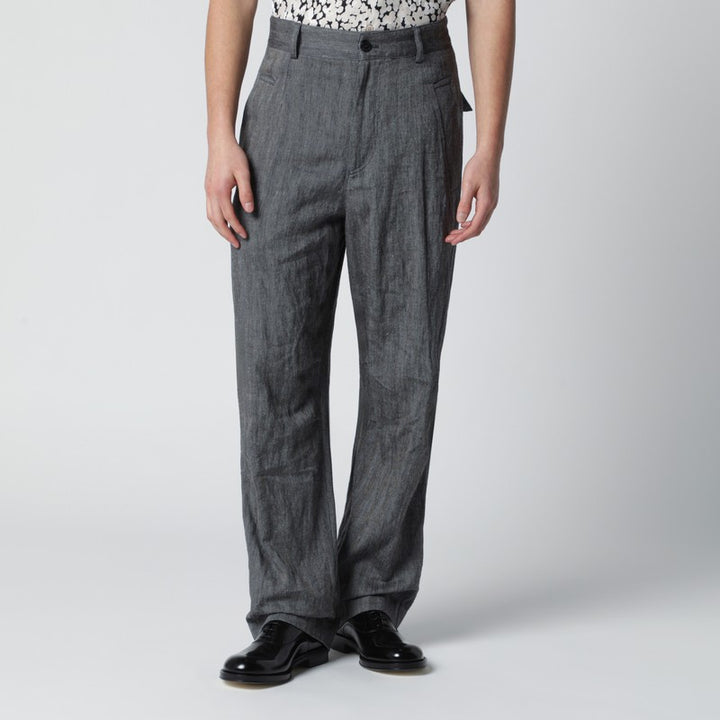 Dries Van Noten Pantaloni - Nero | 4697f3433b9974561dfe764a6b794670988083e8