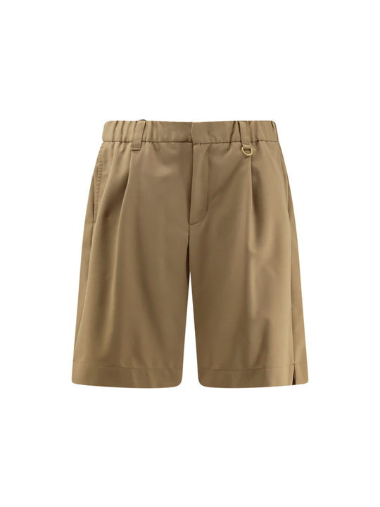 Wool Blend Bermuda Shorts