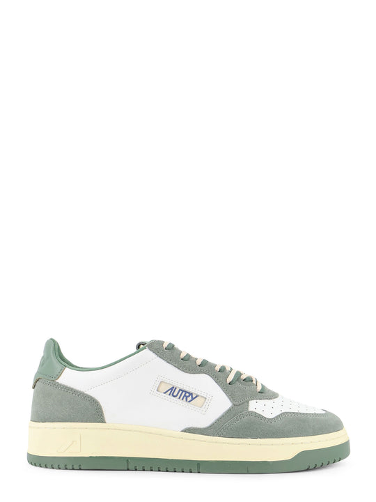 Medalist Low Leather And Suede Sneakers