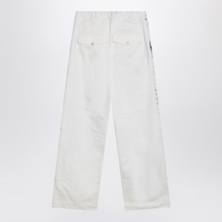 Dries Van Noten Pantaloni - Celeste | 7501ec9282ad5836a4febbf217e30510aeff7230