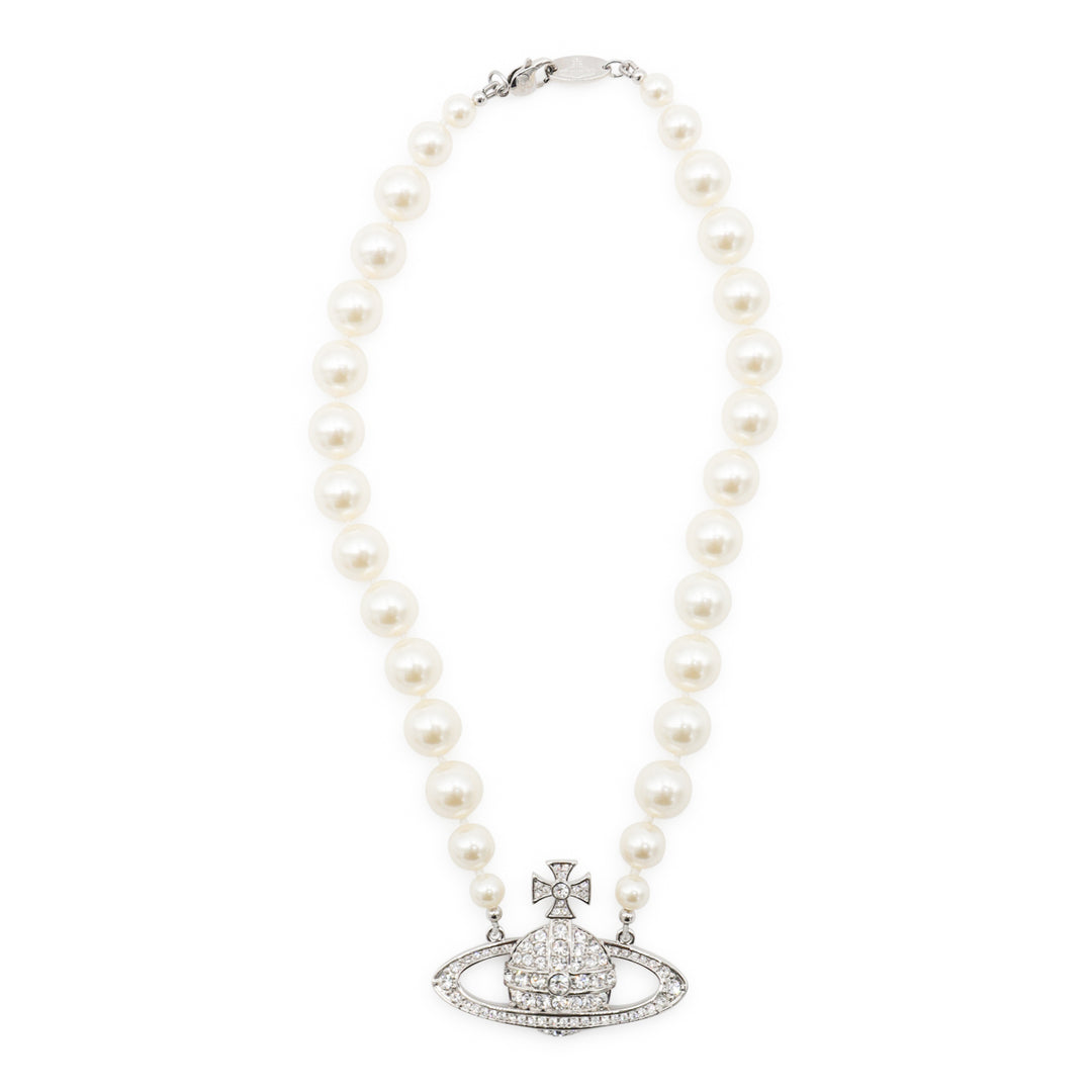 Vivienne Westwood Bijoux - PLATINUM/CREAM/CRYSTAL | 17ed83e6ea63d289cb42b6ef5bf72d3d89f186c2