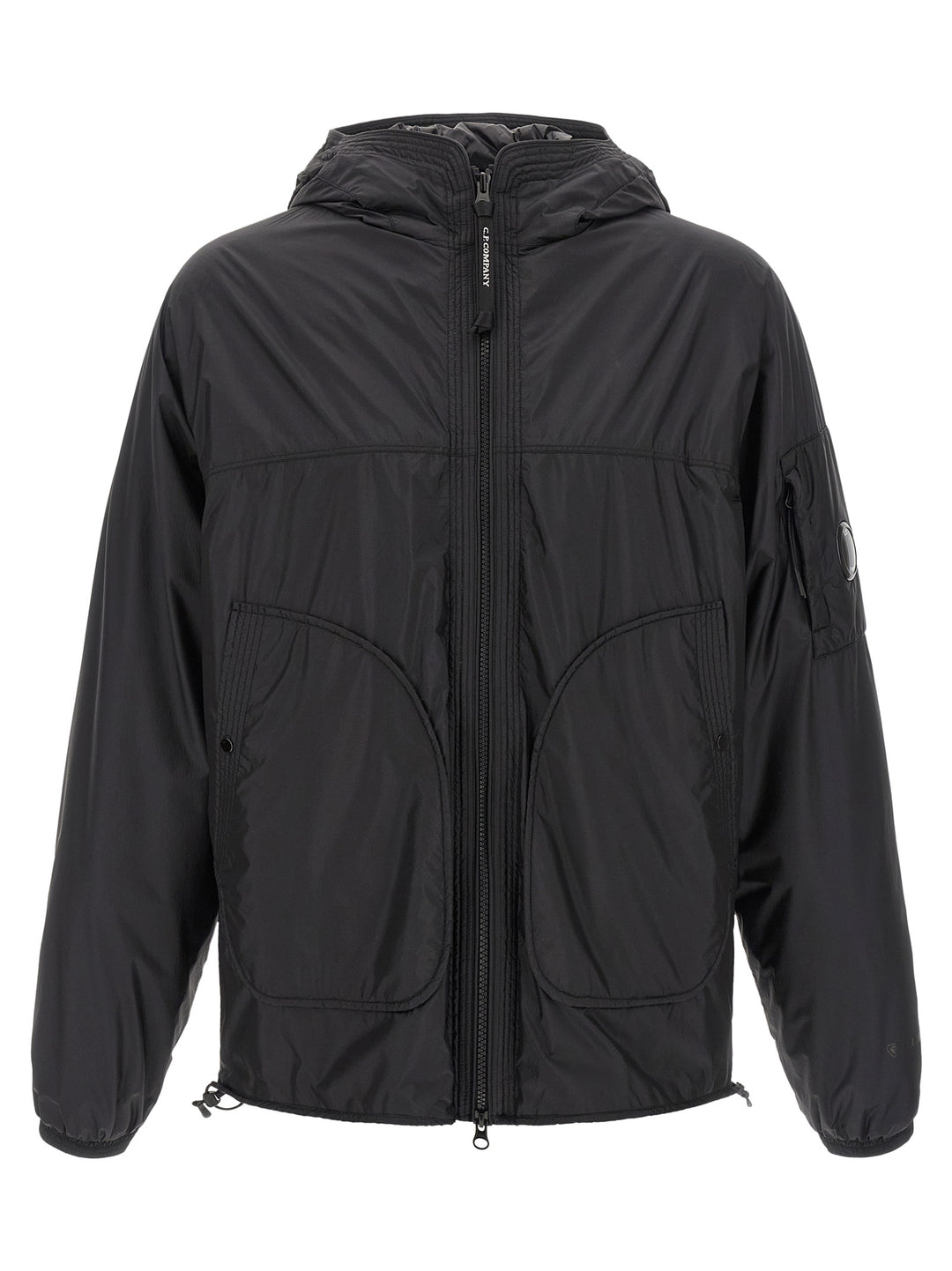 C.P. Company Nada Shield Puffer Jackets - Nero | e20cf3bac708051230374a569ca0cccd36b44605