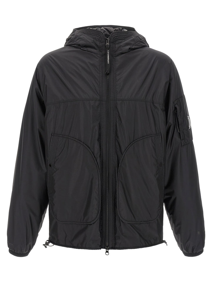 C.P. Company Nada Shield Puffer Jackets - Nero | e20cf3bac708051230374a569ca0cccd36b44605