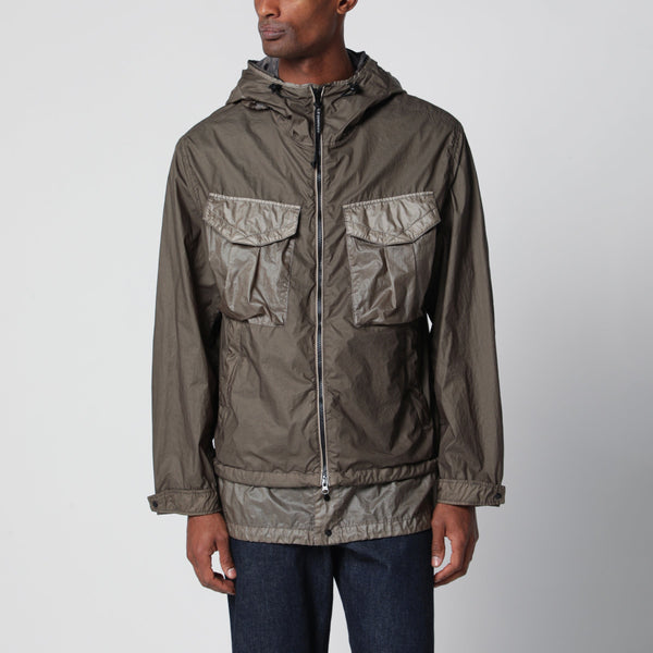 Lead Grey Bi-Tm Nylon Goggle Jacket