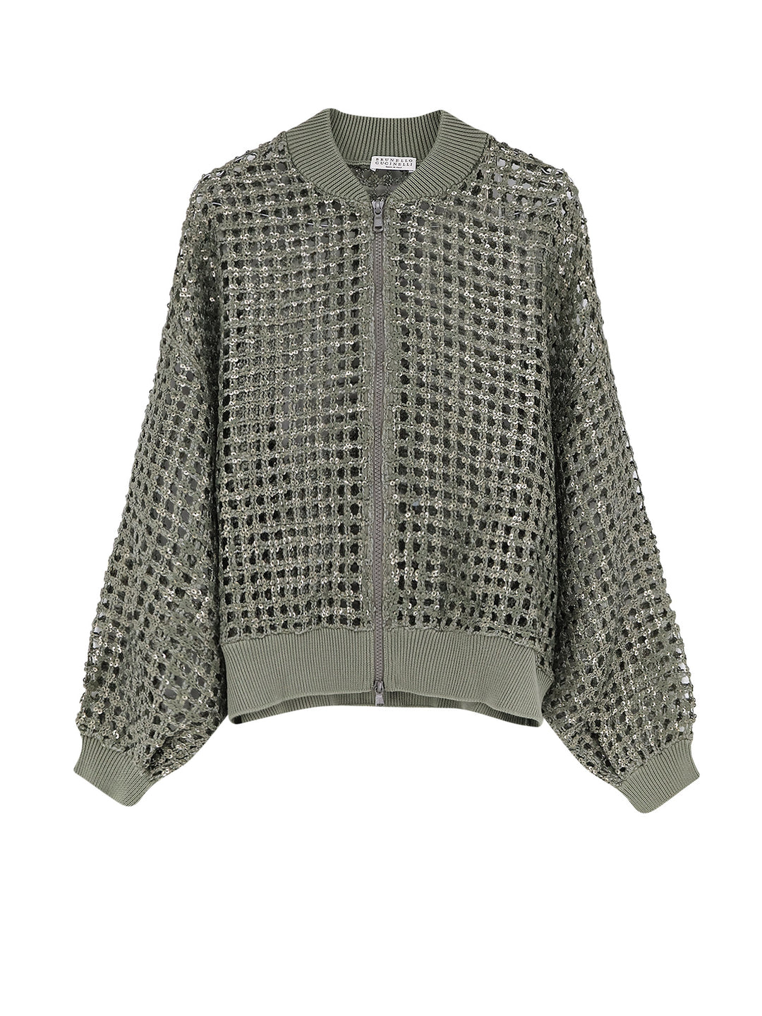 Brunello Cucinelli Sweaters - EUCALYPTUS | 9a61b5f36caaa61a05919c3bcb515d602bf7fe84