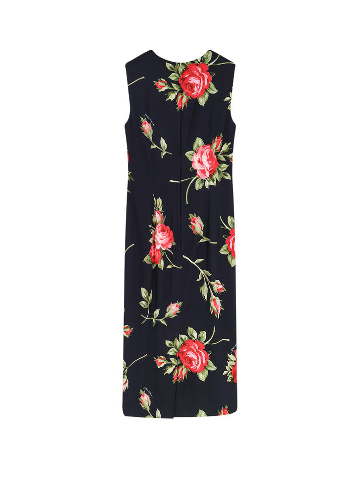 Dolce & Gabbana Dresses - BOUQUET ROSE NERO | a24da4252b65cd5c83de1109a9e602c8f75ae409