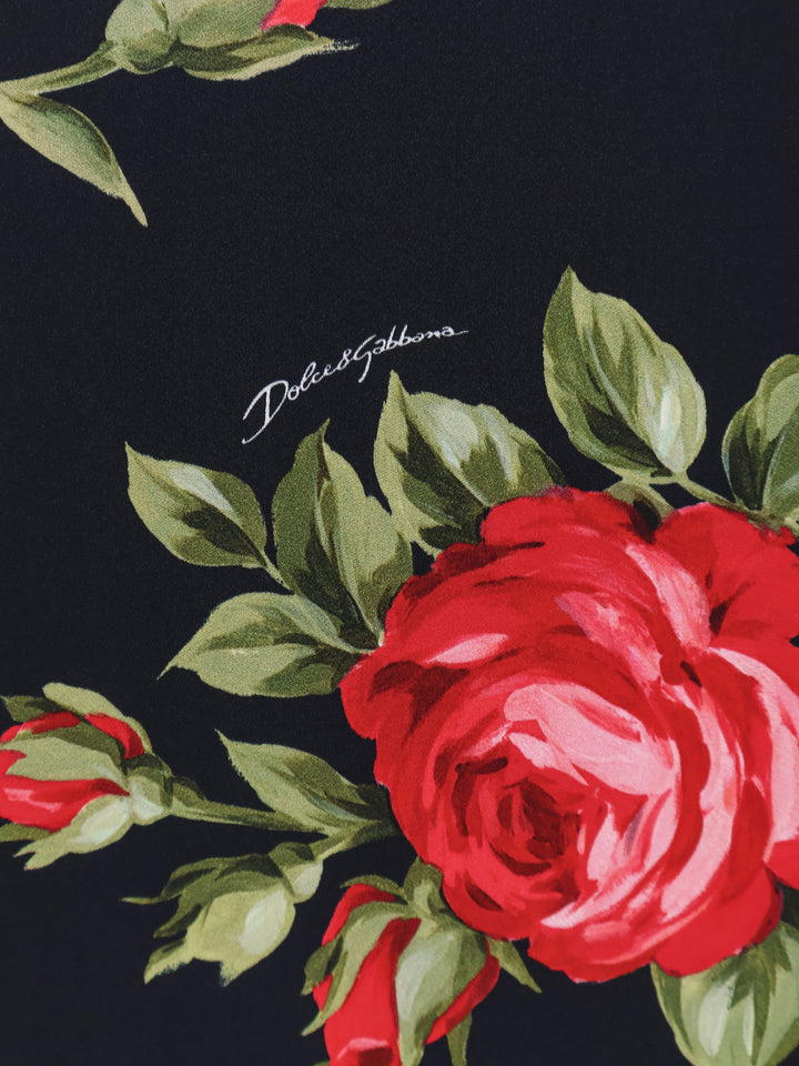 Dolce & Gabbana Dresses - BOUQUET ROSE NERO | 9bc3d5f59b032a0ed41a44d3df2b706b70236767