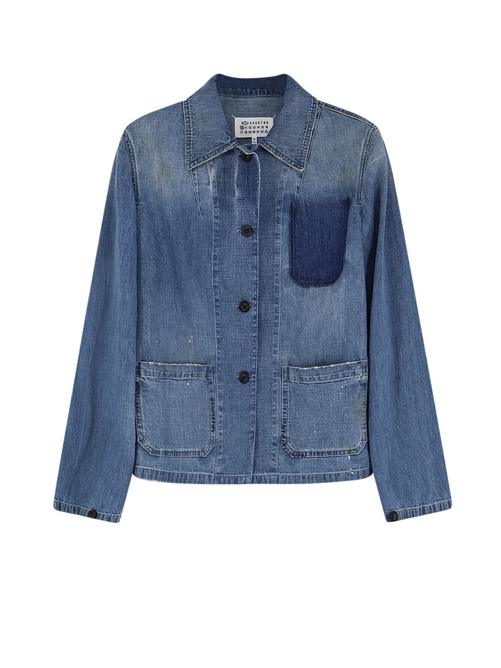 Maison Margiela Shirts - Medium blue vintage | 817ff438a7eed9a0373869def315bb920036c0cc