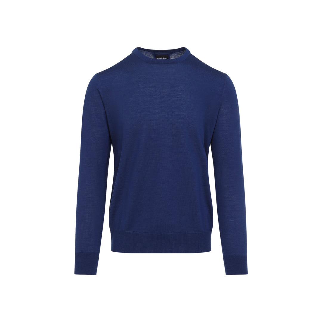 Giorgio Armani Sweater - Blu | 5440244929e00e51b7c93cd1ce2cb5c1e71d2bca
