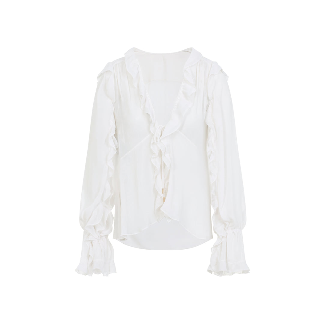 Alberta Ferretti Blouse - Bianco | f6aa2ca3b0e9ed55817879d7af6dc539b1b66d87