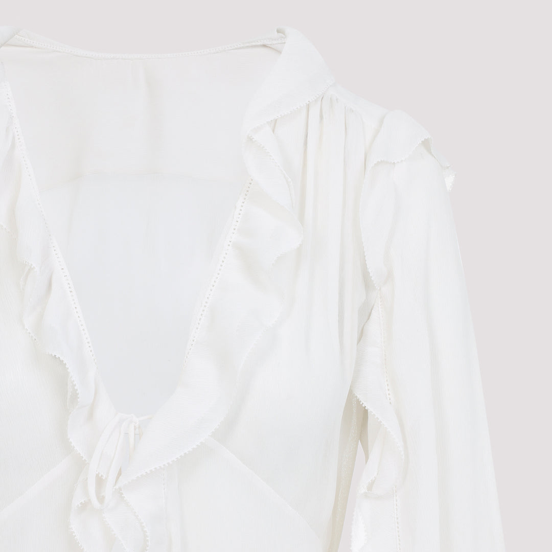 Alberta Ferretti Blouse - Bianco | 5ea7ddb2ad4f49469017fdb739885f79b86c75f9