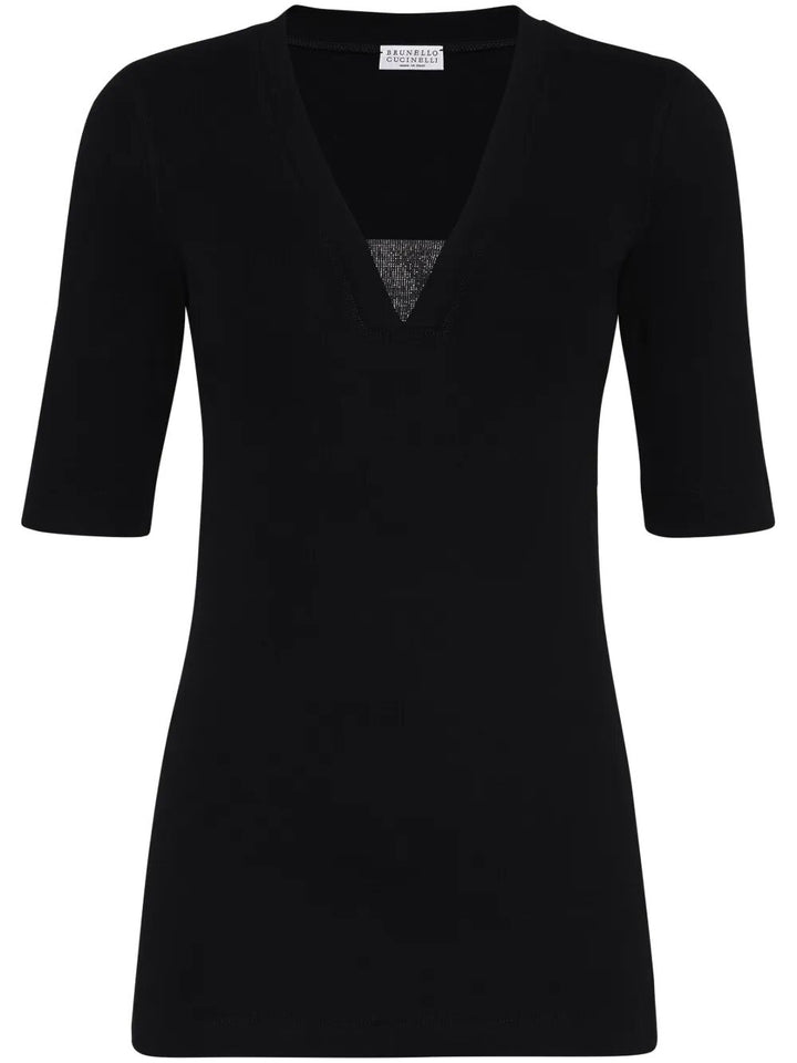 Brunello Cucinelli T-shirts - Nero | 87d0ca01d9289218908b118a4ea633f489081645