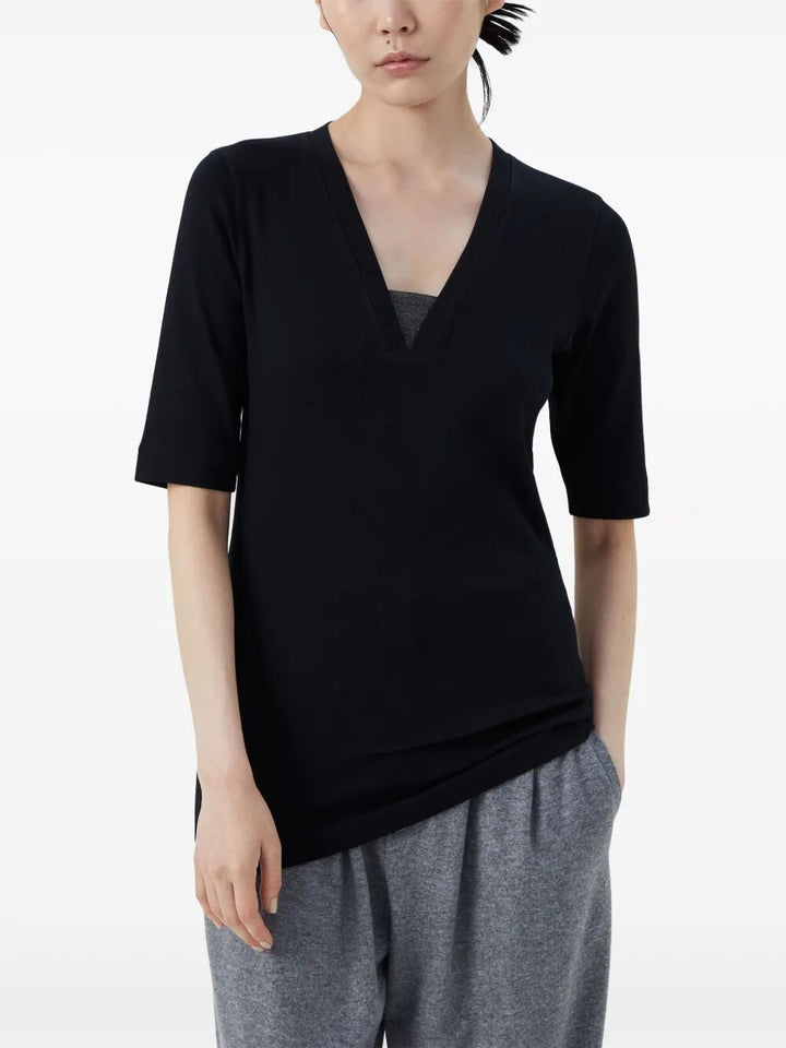Brunello Cucinelli T-shirts - Nero | d3ec62d568b3c19d2dc15fb77795bf32e500e191