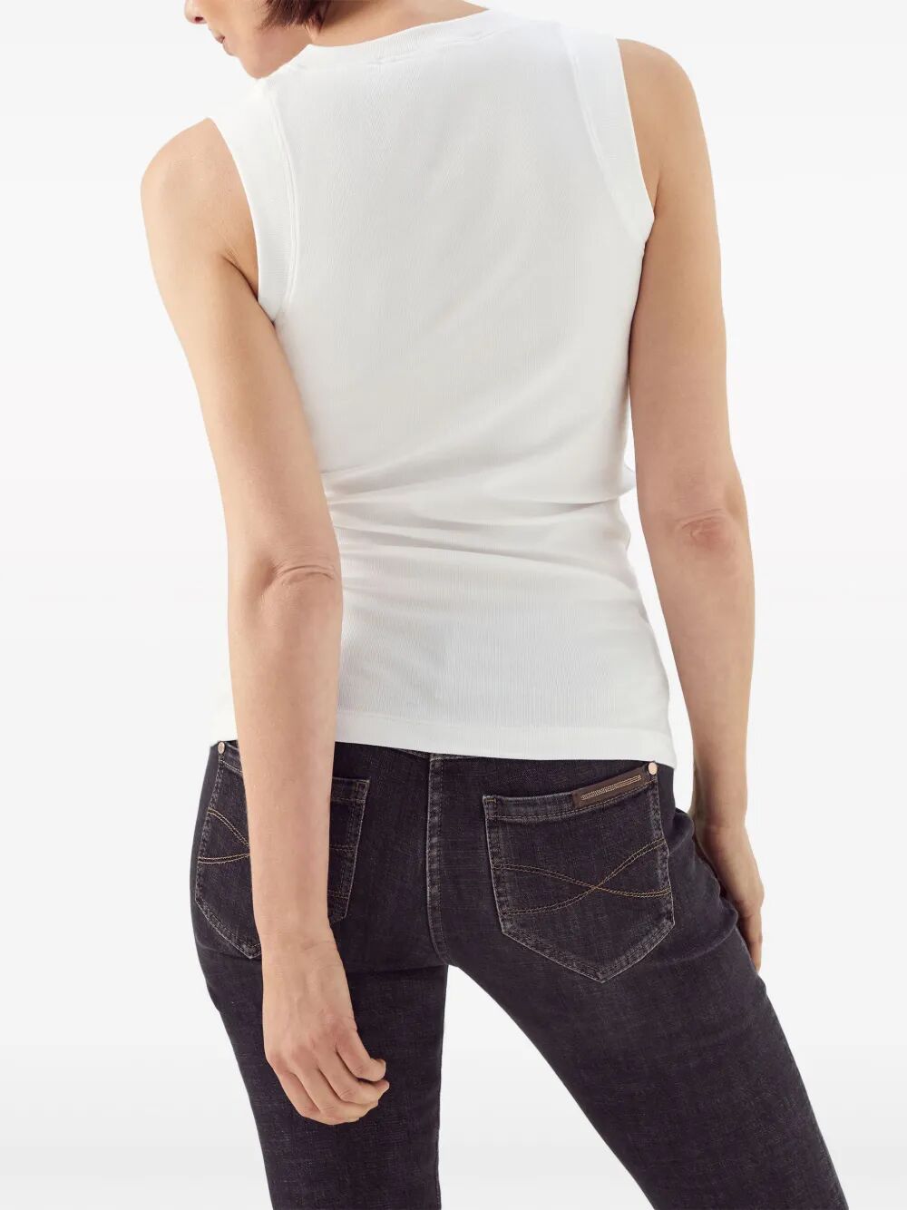 Brunello Cucinelli Top - Bianco | 1a0a270c8b5ad4c51fc47191b733ac61b83913ba